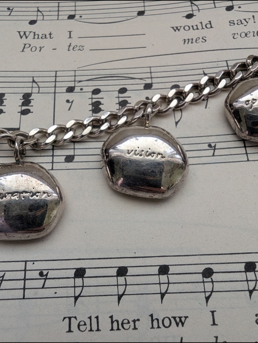 Cerruti Sterling Silver Charm Bracelet with Inspiration Charms - Picture 10 of 16